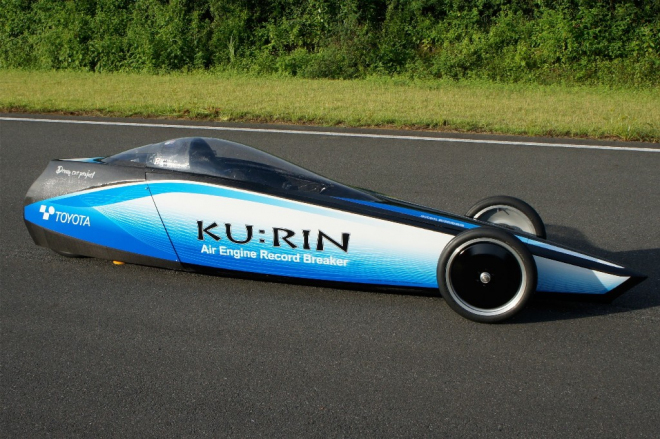 Toyota Ku:Rin jezdí na stlačený vzduch až 129 km/h, bohužel jen chvíli (+ video)