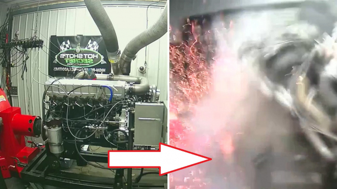 I takto může skončit přehnaná úprava turbodieselu, motor doslova exploduje