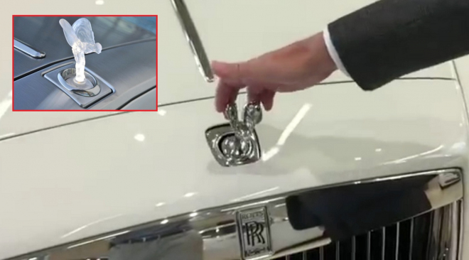 Co se stane, když zkusíte ukrást znak moderního Rolls-Royce?