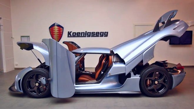 Koenigsegg Regera ukázal robotizovanou karoserii, na dálku se složí i rozloží (videa)