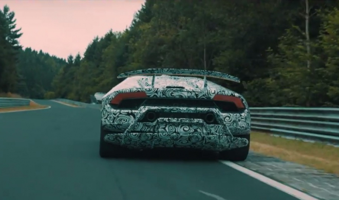 Lamborghini Huracán Performante předvádí ATA, může být klíčem k rekordu Ringu (video)