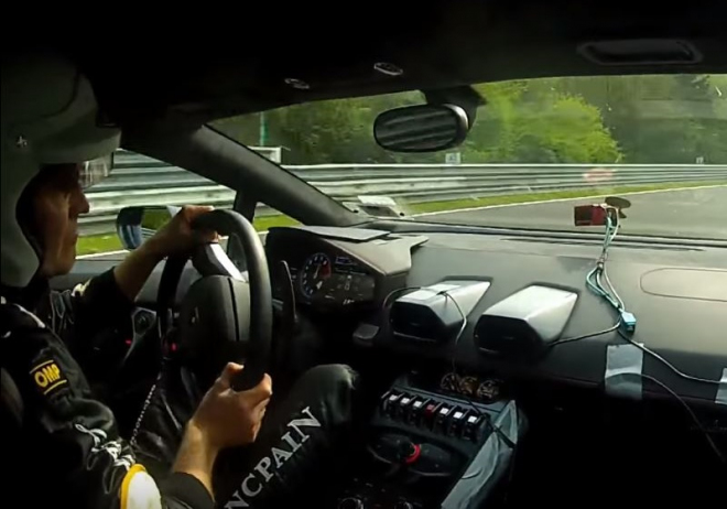 Lamborghini Huracán zvládlo Ring „až“ za 7 minut 28 sekund, kvůli problemům s ABS (video)
