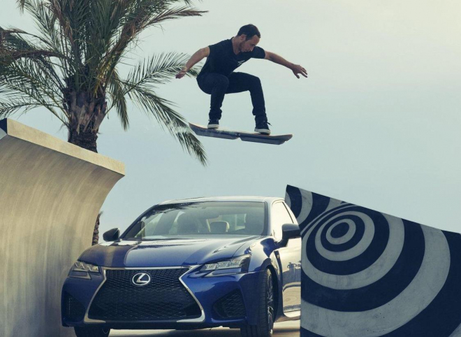 Lexus Hoverboard: levitující prkno realitou, ale jen na vlastním skateparku (+ video)