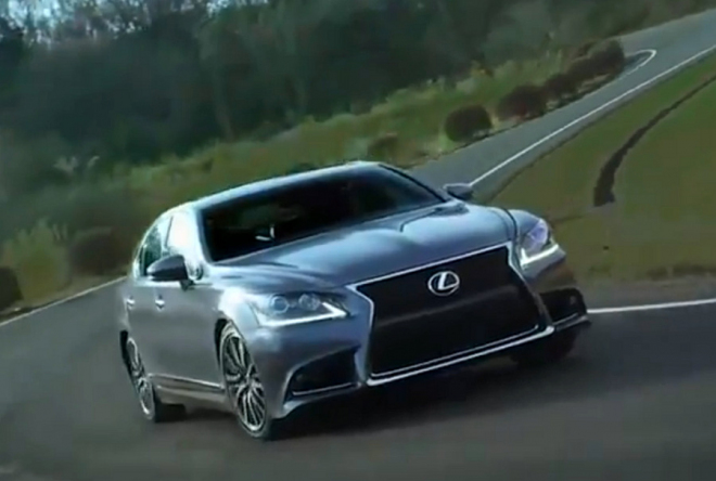 Lexus LS 2013: facelift a nová verze F-Sport na prvních videích