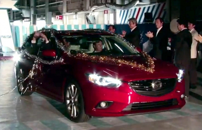 Mazda 6 Wagon 2013: podívejte se na kombi ze všech stran na prvním videu