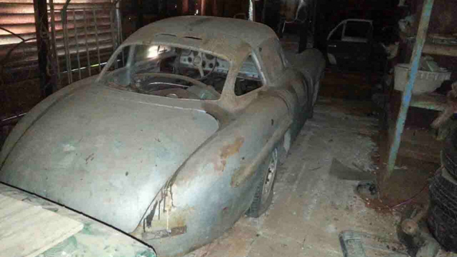 Nejnepravděpodobnější místo světa skrývalo vzácný Mercedes. S úžasnou historií