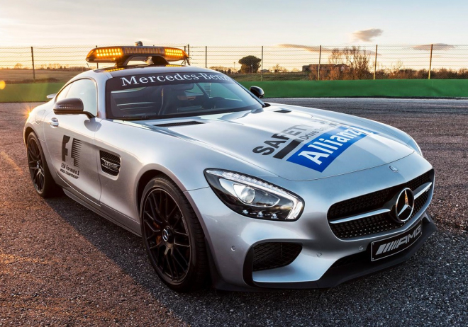 Mercedes-AMG GT S je nový safety car Formule 1, lékaře povozí C 63 AMG