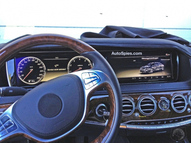 Mercedes S 2013 W222: „špionážní” odhalení interiéru má nejspíš na svědomí sama automobilka