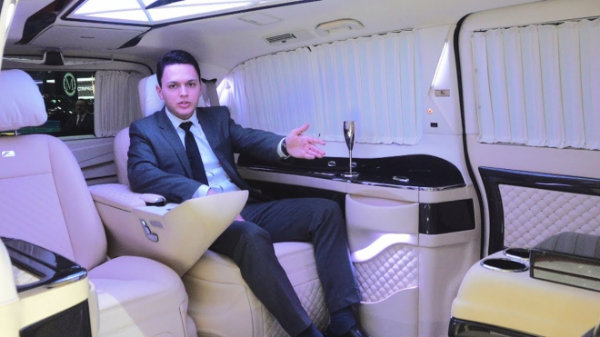 Němci postavili prý nejluxusnější dodávku světa, skýtá přepych Mercedesu třídy S