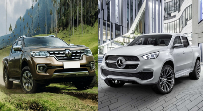 Mercedes X vs. Renault Alaskan: kdo lépe „zmastil” Nissan Navara?