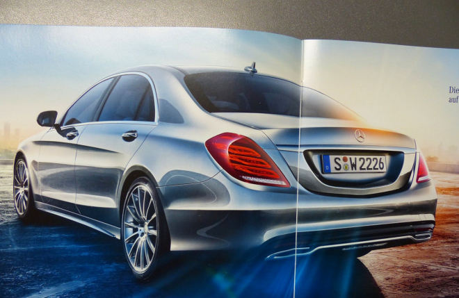 Mercedes S 2013: únik prodejního katalogu prozrazuje vše