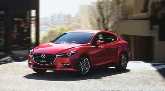 Mazda 3 2017: facelift plně odhalen únikem brožury, jak je to s dieselem 1,5?