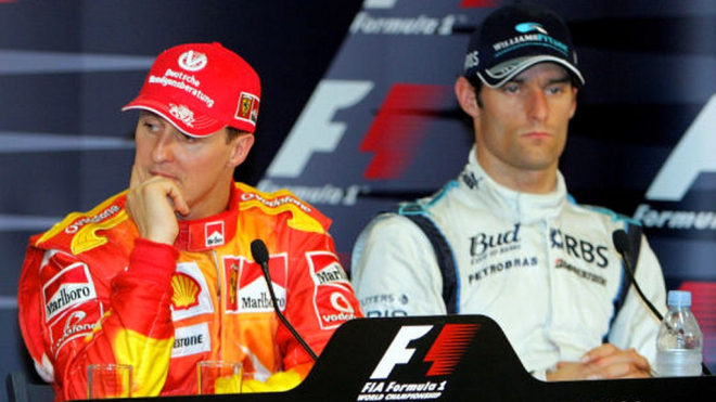 Mark Webber promluvil o Michaelu Schumacherovi. Servítky si moc nebral