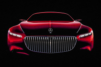 Vision Mercedes-Maybach 6: velké kupé má jméno, ukázalo i kurážnou příď