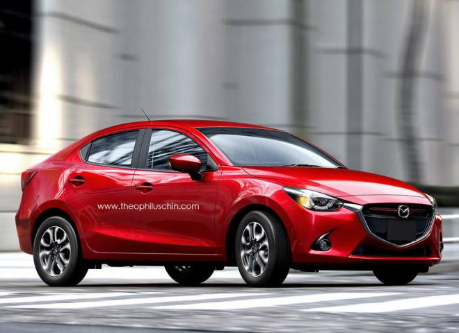 Mazda 2 bude i jako sedan, možná dorazí do Evropy