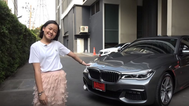 Dvanáctiletá dívka si za své vlastní peníze koupila nové BMW řady 7