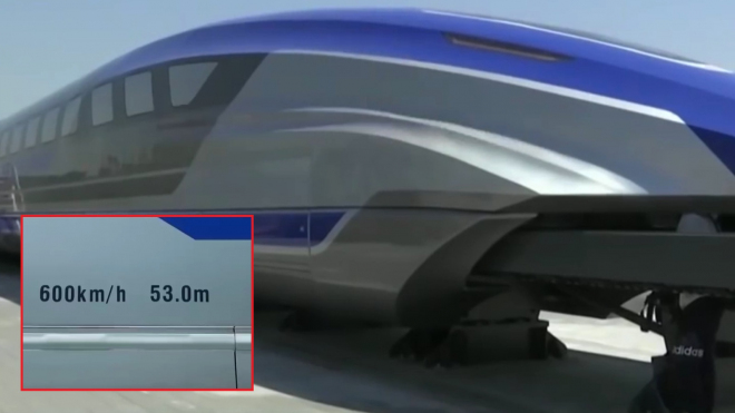 Číňané odhalili nejrychlejší magnetický vlak světa, v komfortu má jezdit 600 km/h