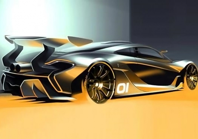McLaren P1 GTR se ukázal na nové oficiální ilustraci, stát má 68 milionů korun