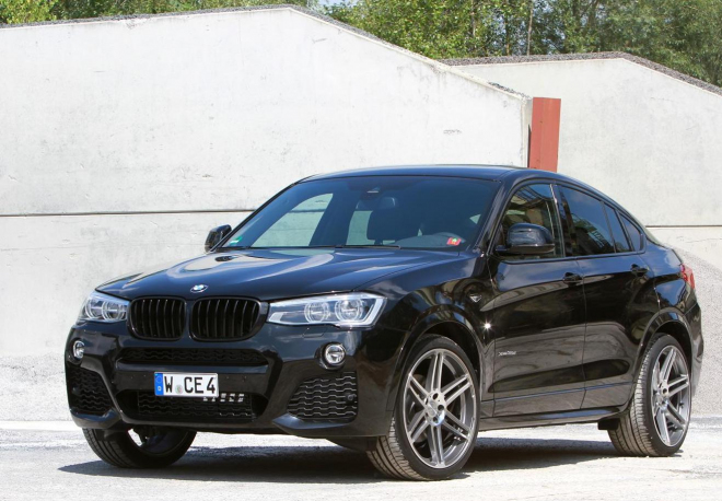 BMW X4 Manhart v detailech: dieselový výkon navíc i bez nevkusného bodykitu