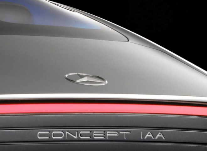 Mercedes Concept IAA se poodhalil, ukáže zřejmě konkurenta Tesly Model S