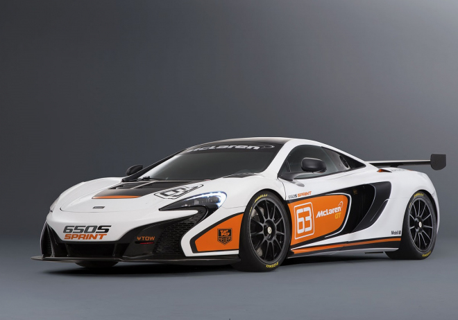 McLaren 650S Sprint: okruhová verze míří do Pebble Beach, i s P1 GTR