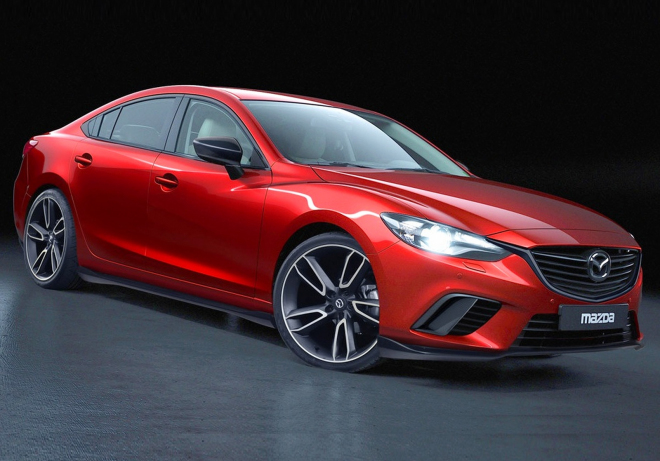 Nová Mazda 6 MPS by mohla vypadat takto, jen by ji Japonci museli chtít (ilustrace)