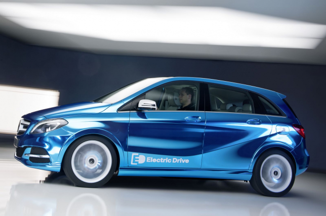 Mercedes B Electric Drive se představí jako další produkční elektromobil