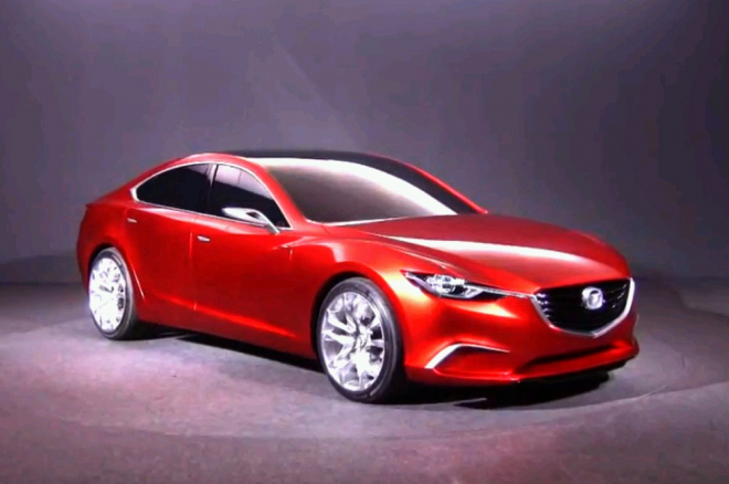 Mazda Takeri aneb budoucí Mazda 6 poprvé na videu