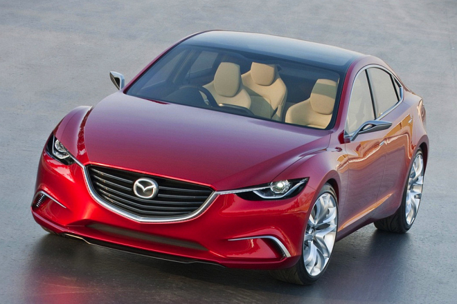 Mazda Takeri: 81 nových fotek budoucí Mazdy 6