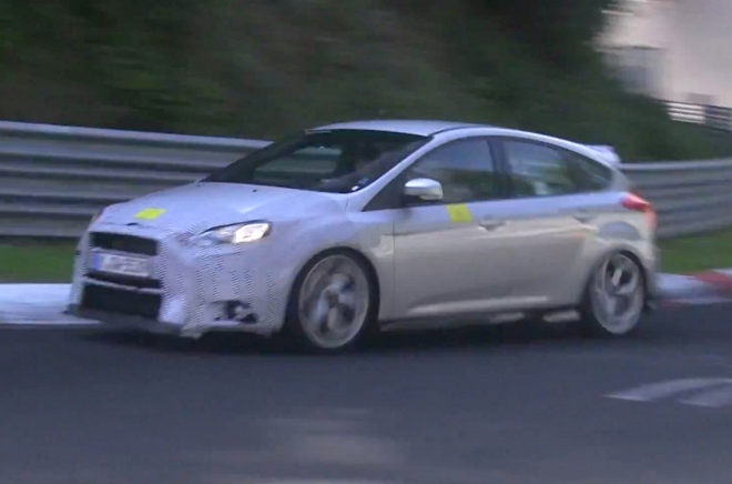 Nový Ford Focus RS konečně natočen při ostrých testech, na Nordschleife (video)