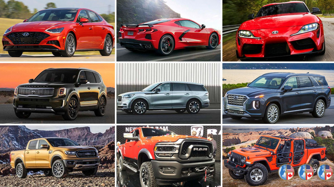 Američané vybrali 9 nejlepších aut roku, jejich volba jde proti proudu