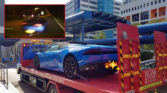 Řidič Lamborghini ohrožoval ostatní nesmyslnou jízdou, vůz mu zabavili (+ video)