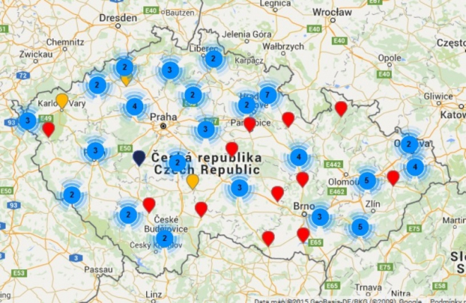 Mapa nejnebezpečnějších silnic ČR: tady se stává nejvíce vážných nehod