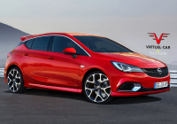Opel Astra OPC 2017: maloobjemový motor doplní nevtíravý vzhled (ilustrace)