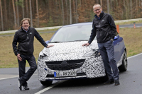 Nový Opel Corsa OPC 2015 už se odhaluje, řádíc na trati v Dudenhofenu (video)