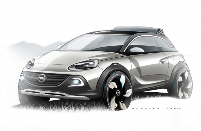 Opel Adam Rocks: Adam se v Ženevě představí jako SUV i kabriolet v jednom