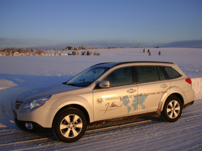Subaru Outback partnerem fotografa Jirky Kolbaby