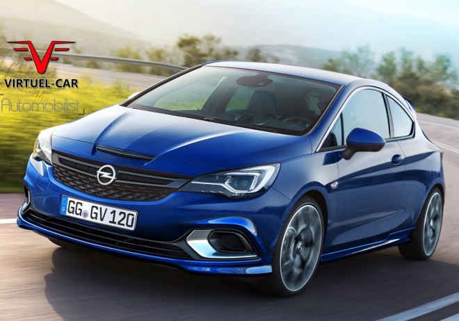 Nový Opel Astra OPC, GTC, sedan a kombi asi nebudou jiné. Pokud budou (ilustrace)