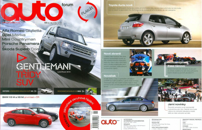 Autoforum 1/2010: Nový design i obsah