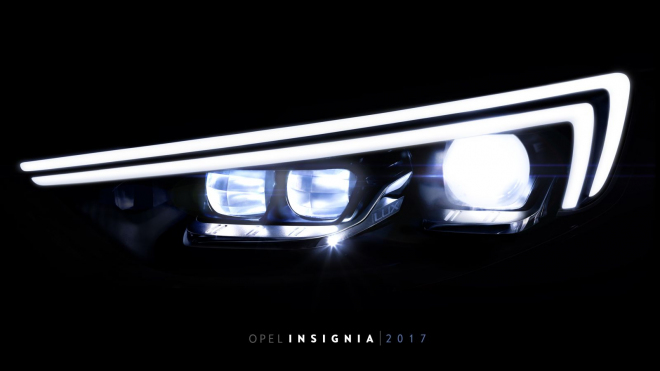 Nový Opel Insignia prý promění noc v den, dostal evoluční světla s LED
