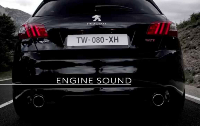 Peugeot 308 GTi 2015 předvedl svůj zvuk, na jedna-šestku byste ho netipovali (video)