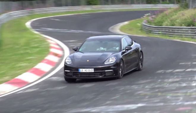 Porsche Panamera 4S Diesel řádí na Ringu jako utržené, touží po rekordu nafťáků? (video)