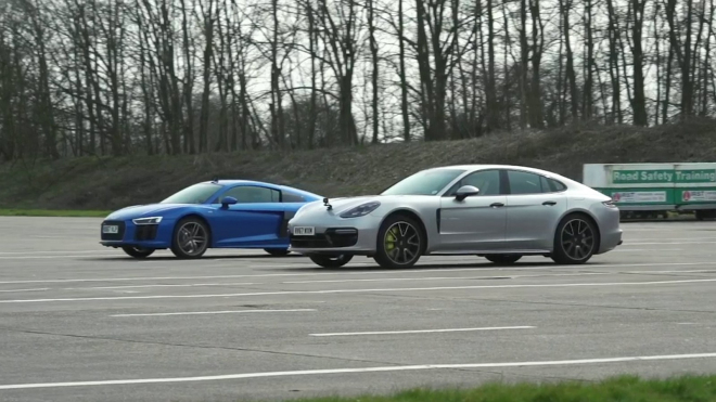 Ryzí supersport vyzval na sprint „rodinný liftback”. A asi to neměl dělat