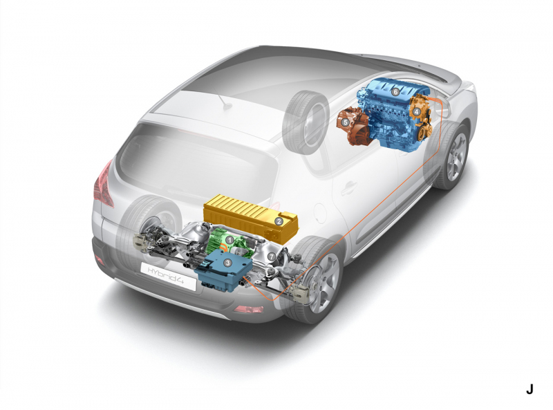 Peugeot 3008 HYbrid4: první dieselový hybrid - 20 -