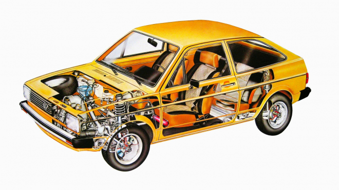 Tohle byl poslední nový VW s vzduchem chlazeným motorem. Vznikl až v roce 1980