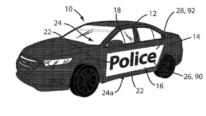 Ford našel způsob, jak učinit policejní auta prakticky úplně neviditelnými