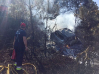 Divoké nehody víkendu: hořící Hyundai v Portugalsku připomnělo hořký konec skupiny B (videa, foto)