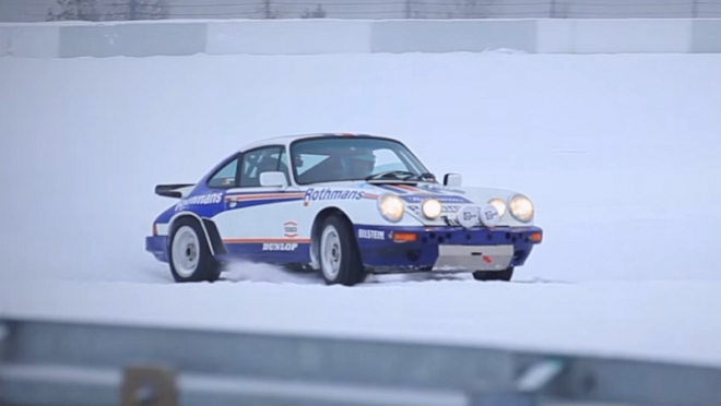 Porsche 911 SC/RS pro sk. B vs. zasněžený Nürburgring je to nejlepší, co dnes uvidíte (video)