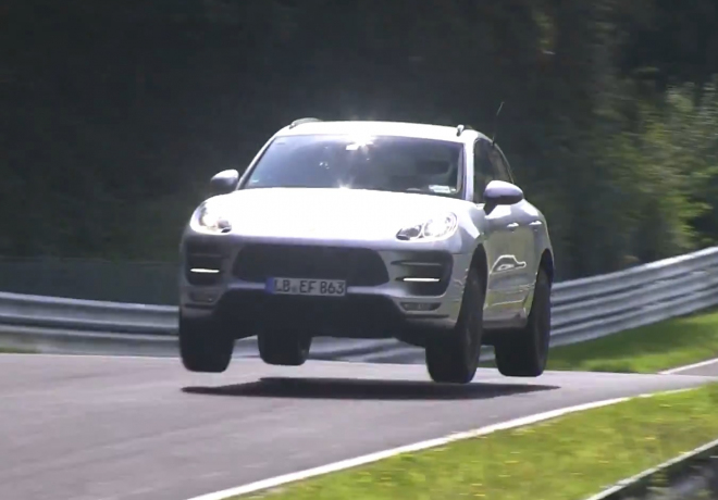 Porsche Macan GTS: nová verze řádí na Ringu, asfaltu se dotýká jen občas (video)