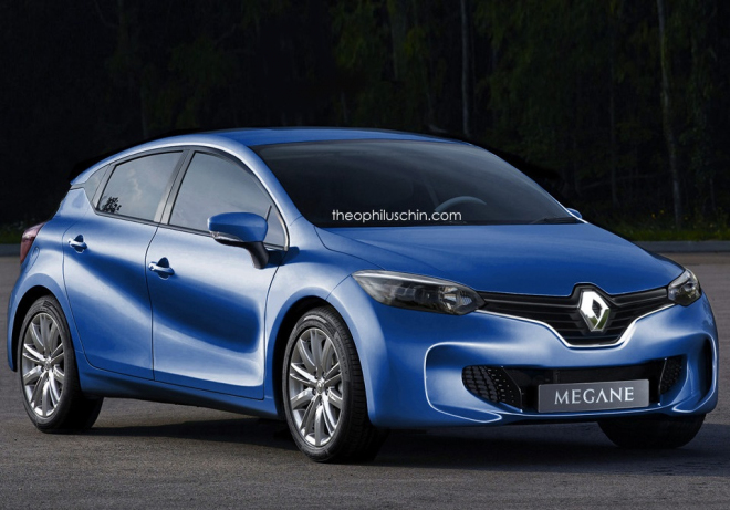 Nový Renault Mégane: takhle bude vypadat, pokud se zhlédne v Eolabu (ilustrace)
